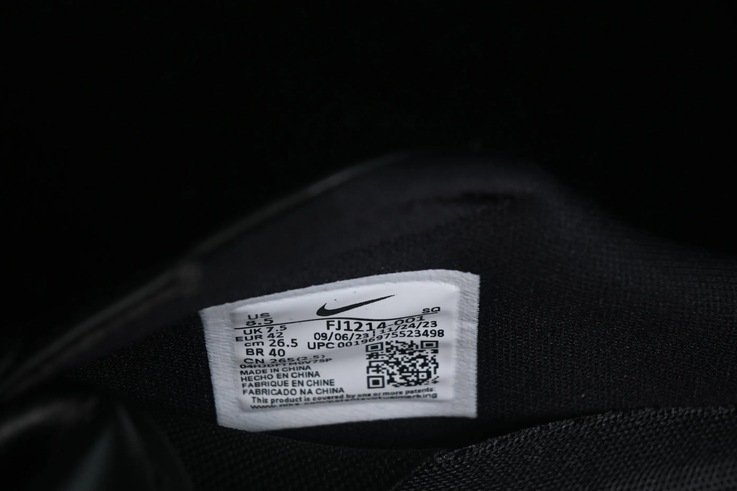 All categories Air Jordan Jordan series basketball shoes Air Jordan 1 Low Air Jordan 1 Mule Golf "Bred" AJ1 Joe 1 black and white golf golf kick FJ1214-001